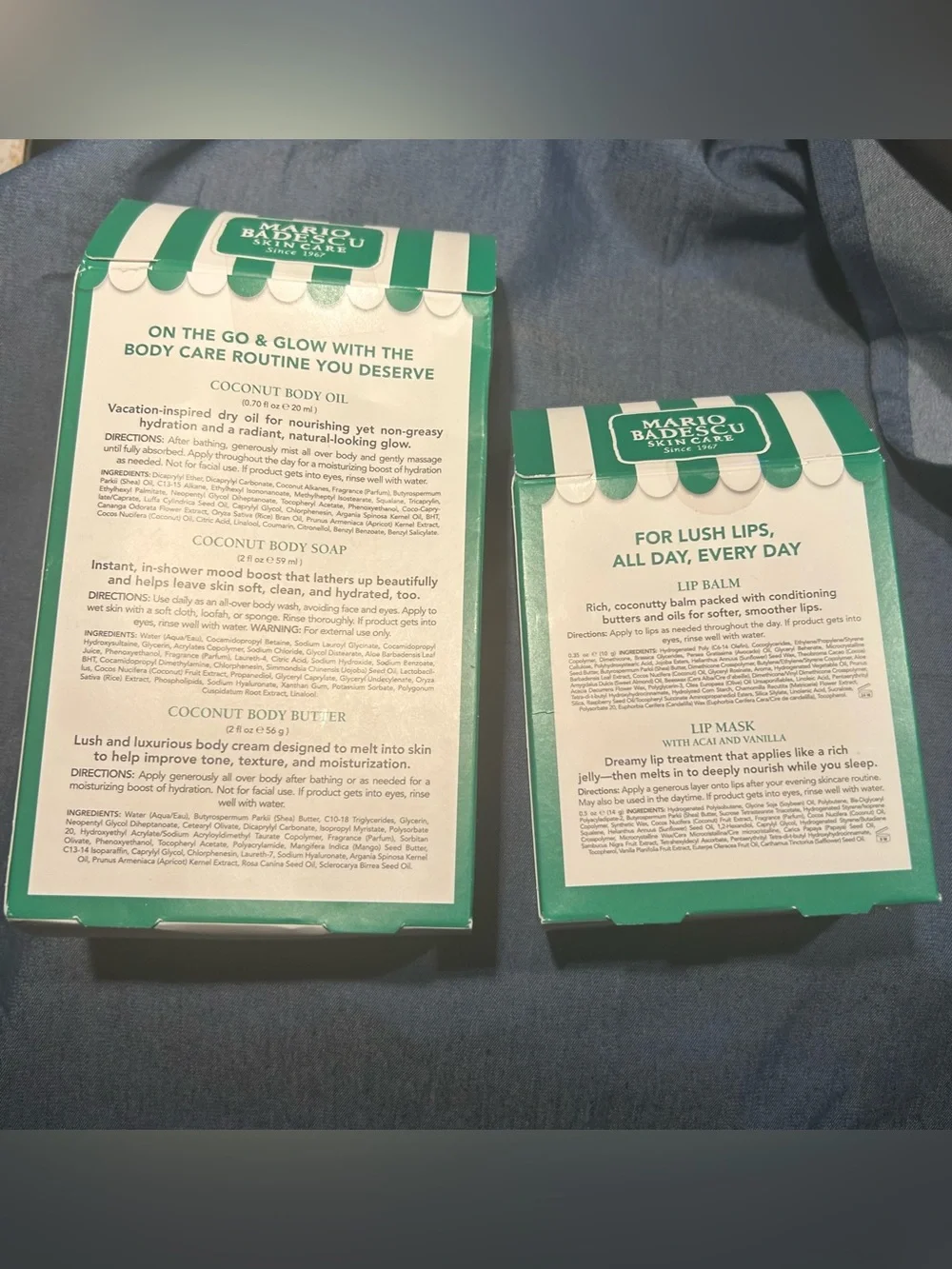 Mario Badescu both new